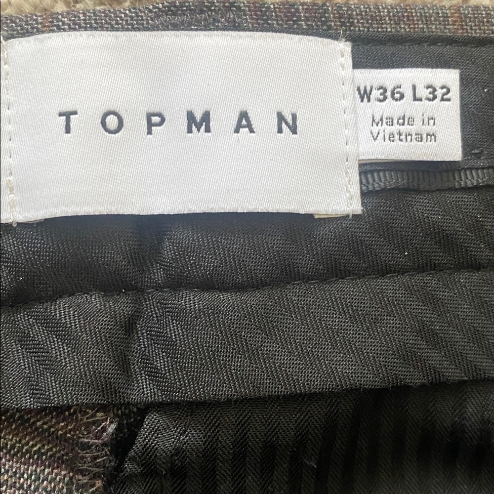 Topshop Plaid Pants - Picture 5 of 6